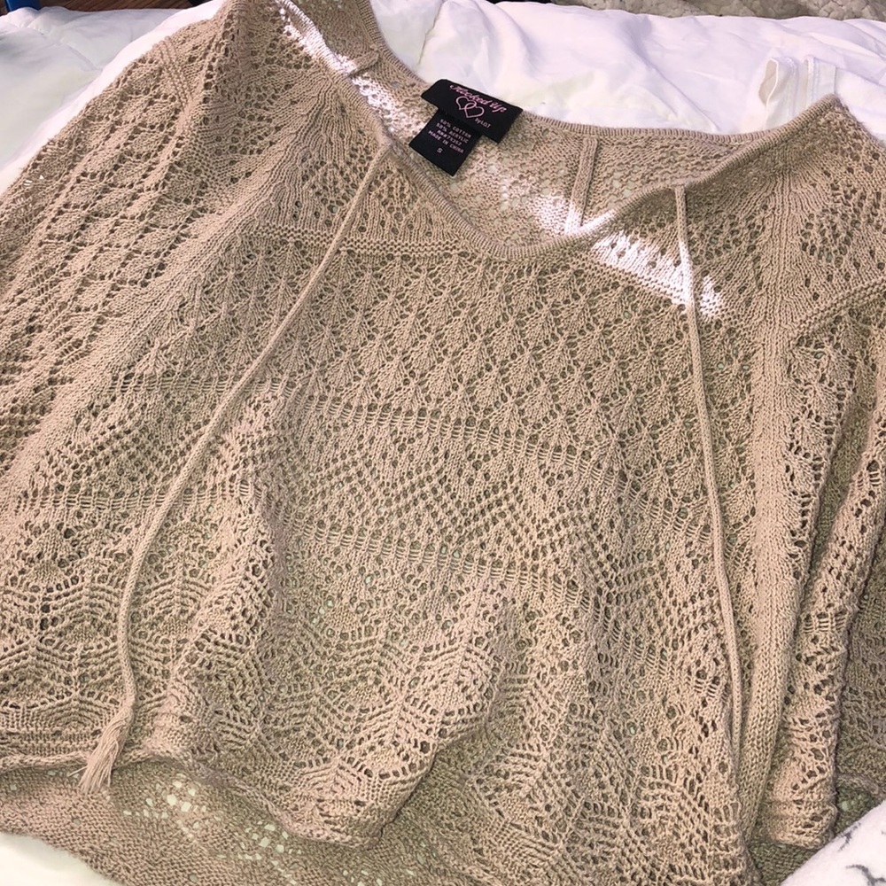 Tan light weight shirt